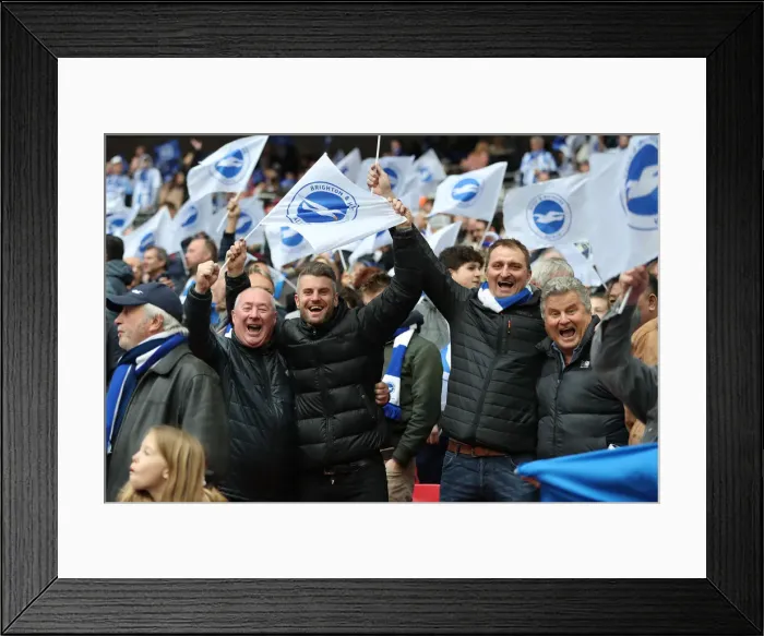 Framed Print : Emirates FA Cup Semi-Final: Manchester City vs. Brighton & Hove Albion Showdown at Wembley Stadium (06.04.19) Framed Print : Emirates FA Cup Semi-Final: Manchester City vs. Brighton & Hove Albion Showdown at Wembley Stadium (06.04.19)