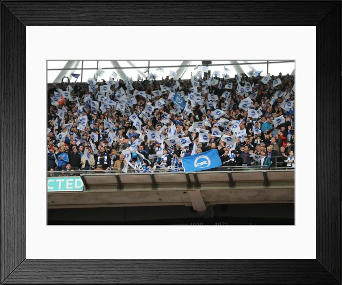 Framed Print : Emirates FA Cup Semi-Final: Manchester City vs. Brighton & Hove Albion Showdown at Wembley Stadium (06.04.19) Framed Print : Emirates FA Cup Semi-Final: Manchester City vs. Brighton & Hove Albion Showdown at Wembley Stadium (06.04.19)