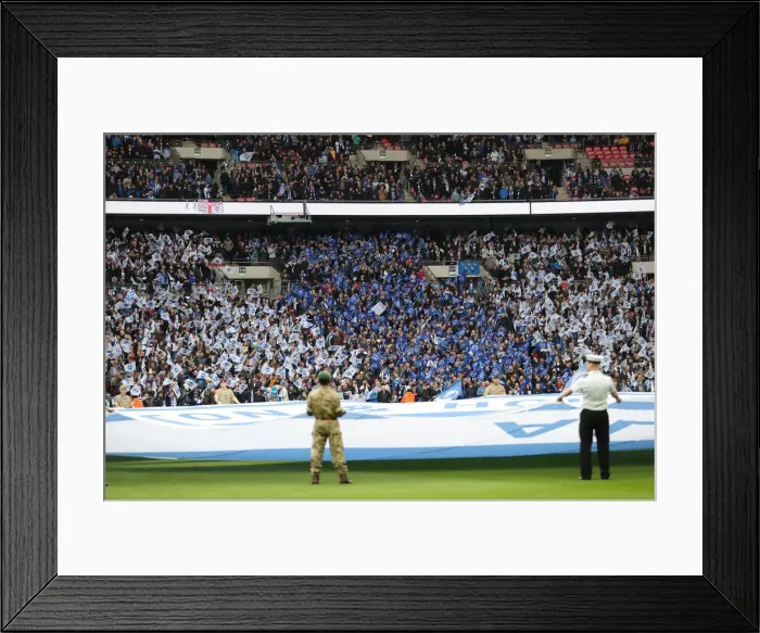 Framed Print : Emirates FA Cup Semi-Final: Manchester City vs. Brighton & Hove Albion Showdown at Wembley Stadium (06.04.19) Framed Print : Emirates FA Cup Semi-Final: Manchester City vs. Brighton & Hove Albion Showdown at Wembley Stadium (06.04.19)