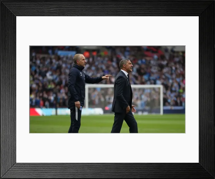 Framed Print : Emirates FA Cup Semi-Final: Manchester City vs. Brighton & Hove Albion Showdown at Wembley Stadium (06.04.19) Framed Print : Emirates FA Cup Semi-Final: Manchester City vs. Brighton & Hove Albion Showdown at Wembley Stadium (06.04.19)