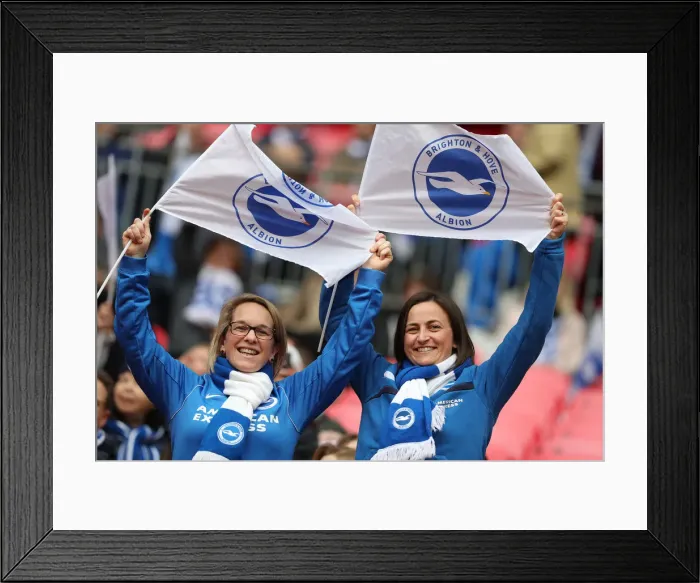 Framed Print : Emirates FA Cup Semi-Final: Manchester City vs. Brighton & Hove Albion Showdown at Wembley Stadium (06.04.19) Framed Print : Emirates FA Cup Semi-Final: Manchester City vs. Brighton & Hove Albion Showdown at Wembley Stadium (06.04.19)