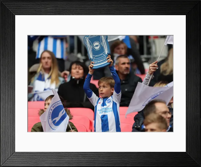 Framed Print : Emirates FA Cup Semi-Final: Manchester City vs. Brighton & Hove Albion Showdown at Wembley Stadium (06.04.19) Framed Print : Emirates FA Cup Semi-Final: Manchester City vs. Brighton & Hove Albion Showdown at Wembley Stadium (06.04.19)