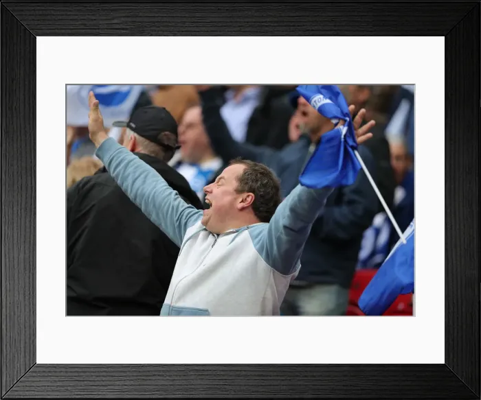 Framed Print : Manchester City vs. Brighton and Hove Albion: Emirates FA Cup Semi-Final Battle at Wembley Stadium (06APR19) Framed Print : Manchester City vs. Brighton and Hove Albion: Emirates FA Cup Semi-Final Battle at Wembley Stadium (06APR19)