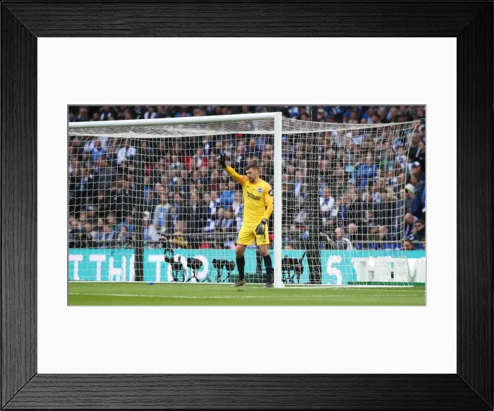 Framed Print : Manchester City vs. Brighton and Hove Albion: FA Cup Semi-Final Battle at Wembley Stadium (06APR19) Framed Print : Manchester City vs. Brighton and Hove Albion: FA Cup Semi-Final Battle at Wembley Stadium (06APR19)