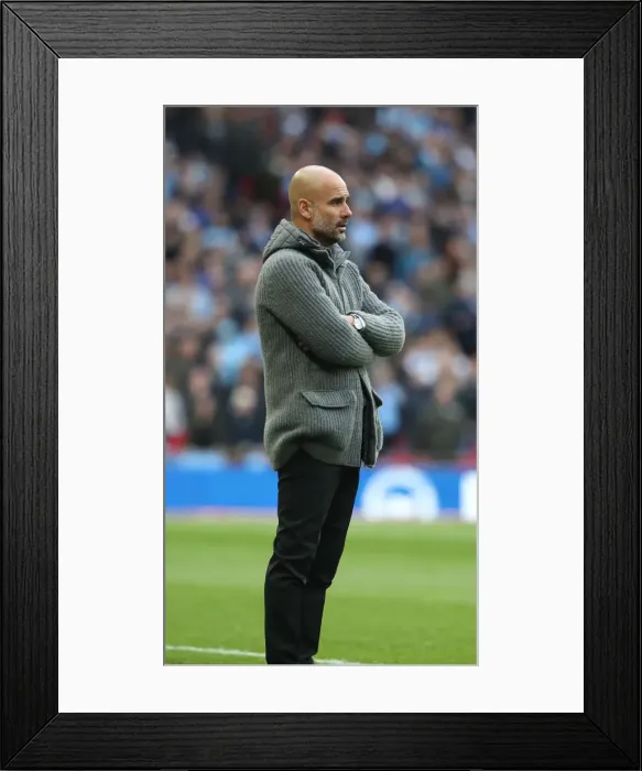 Framed Print : Emirates FA Cup Semi-Final: Manchester City vs. Brighton & Hove Albion Showdown at Wembley Stadium (06.04.19) Framed Print : Emirates FA Cup Semi-Final: Manchester City vs. Brighton & Hove Albion Showdown at Wembley Stadium (06.04.19)