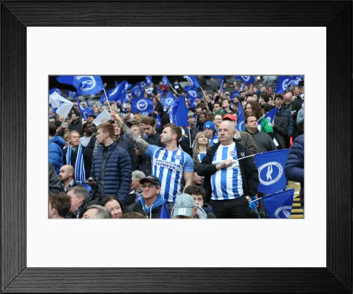 Framed Print : Manchester City vs. Brighton & Hove Albion: FA Cup Semi-Final Battle at Wembley Stadium (06.04.19) Framed Print : Manchester City vs. Brighton & Hove Albion: FA Cup Semi-Final Battle at Wembley Stadium (06.04.19)