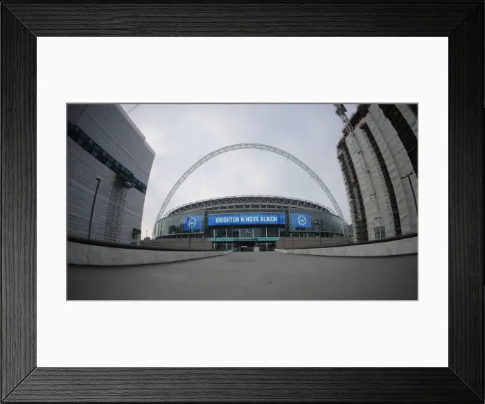 Framed Print : Emirates FA Cup Semi-Final: Manchester City vs. Brighton & Hove Albion Showdown at Wembley Stadium (06.04.19) Framed Print : Emirates FA Cup Semi-Final: Manchester City vs. Brighton & Hove Albion Showdown at Wembley Stadium (06.04.19)