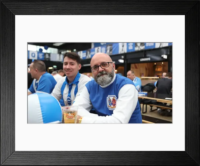 Framed Print : Emirates FA Cup Semi-Final: Manchester City vs. Brighton & Hove Albion Showdown at Wembley Stadium (06.04.19) Framed Print : Emirates FA Cup Semi-Final: Manchester City vs. Brighton & Hove Albion Showdown at Wembley Stadium (06.04.19)
