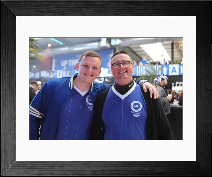 Framed Print : Emirates FA Cup Semi-Final: Manchester City vs. Brighton & Hove Albion Showdown at Wembley Stadium (06.04.19) Framed Print : Emirates FA Cup Semi-Final: Manchester City vs. Brighton & Hove Albion Showdown at Wembley Stadium (06.04.19)