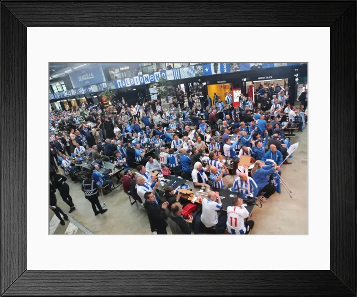 Framed Print : Manchester City vs. Brighton and Hove Albion: FA Cup Semi-Final Battle at Wembley Stadium (06APR19) Framed Print : Manchester City vs. Brighton and Hove Albion: FA Cup Semi-Final Battle at Wembley Stadium (06APR19)