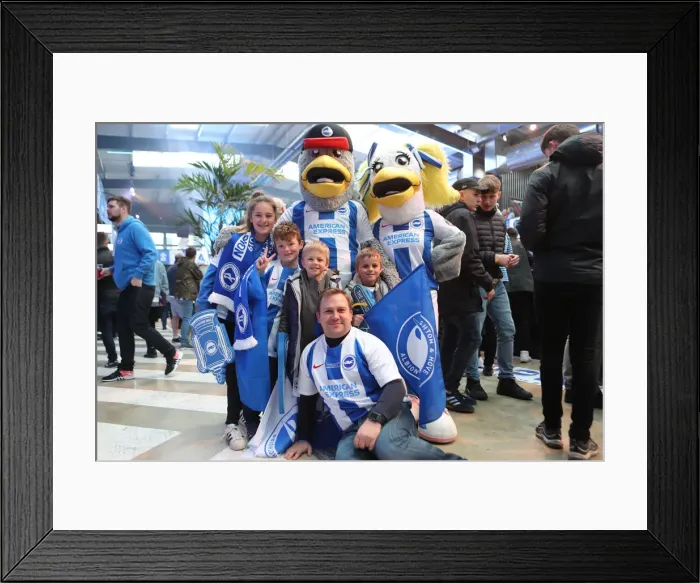 Framed Print : Manchester City vs. Brighton and Hove Albion: FA Cup Semi-Final Battle at Wembley Stadium (06APR19) Framed Print : Manchester City vs. Brighton and Hove Albion: FA Cup Semi-Final Battle at Wembley Stadium (06APR19)