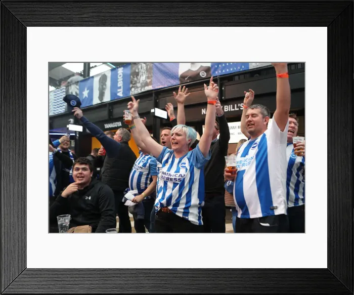 Framed Print : Emirates FA Cup Semi-Final: Manchester City vs. Brighton & Hove Albion Showdown at Wembley Stadium (06.04.19) Framed Print : Emirates FA Cup Semi-Final: Manchester City vs. Brighton & Hove Albion Showdown at Wembley Stadium (06.04.19)