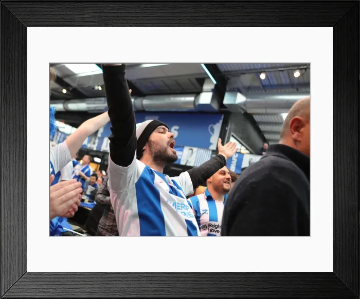 Framed Print : Emirates FA Cup Semi-Final: Manchester City vs. Brighton & Hove Albion Showdown at Wembley Stadium (06.04.19) Framed Print : Emirates FA Cup Semi-Final: Manchester City vs. Brighton & Hove Albion Showdown at Wembley Stadium (06.04.19)