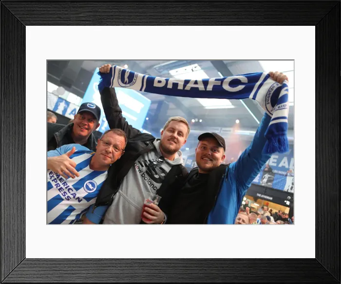 Framed Print : Emirates FA Cup Semi-Final: Manchester City vs. Brighton & Hove Albion Showdown at Wembley Stadium (06.04.19) Framed Print : Emirates FA Cup Semi-Final: Manchester City vs. Brighton & Hove Albion Showdown at Wembley Stadium (06.04.19)