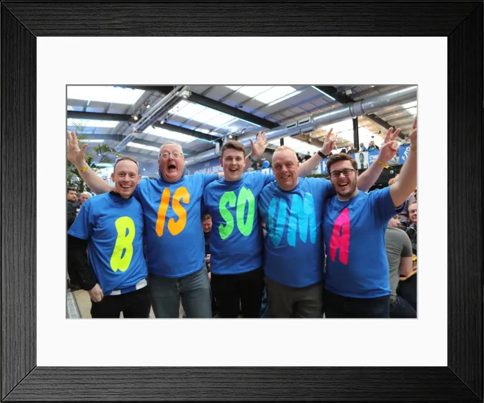 Framed Print : Manchester City vs. Brighton and Hove Albion: Emirates FA Cup Semi-Final Showdown at Wembley Stadium (06APR19) Framed Print : Manchester City vs. Brighton and Hove Albion: Emirates FA Cup Semi-Final Showdown at Wembley Stadium (06APR19)