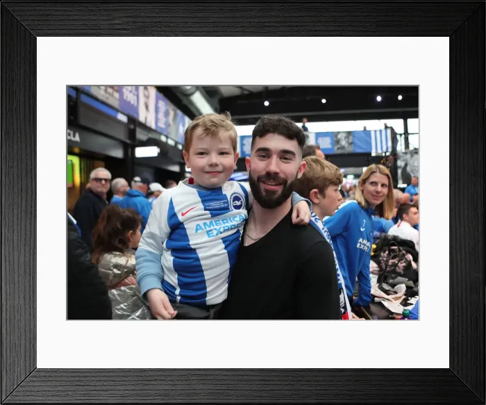 Framed Print : Manchester City vs. Brighton and Hove Albion: Emirates FA Cup Semi-Final Showdown at Wembley Stadium (06APR19) Framed Print : Manchester City vs. Brighton and Hove Albion: Emirates FA Cup Semi-Final Showdown at Wembley Stadium (06APR19)