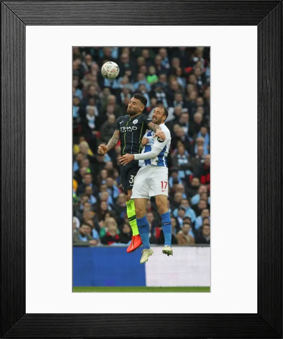 Framed Print : Emirates FA Cup Semi-Final: Manchester City vs. Brighton & Hove Albion Showdown at Wembley Stadium (06.04.19) Framed Print : Emirates FA Cup Semi-Final: Manchester City vs. Brighton & Hove Albion Showdown at Wembley Stadium (06.04.19)