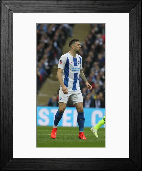 Framed Print : Manchester City vs. Brighton and Hove Albion: FA Cup Semi-Final Battle at Wembley Stadium (06APR19) Framed Print : Manchester City vs. Brighton and Hove Albion: FA Cup Semi-Final Battle at Wembley Stadium (06APR19)
