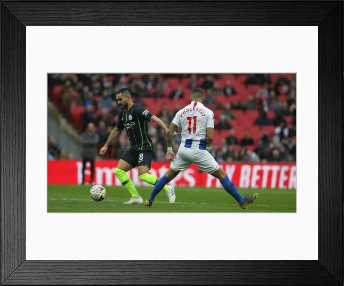 Framed Print : Manchester City vs. Brighton & Hove Albion: FA Cup Semi-Final Battle at Wembley Stadium (06APR19) Framed Print : Manchester City vs. Brighton & Hove Albion: FA Cup Semi-Final Battle at Wembley Stadium (06APR19)