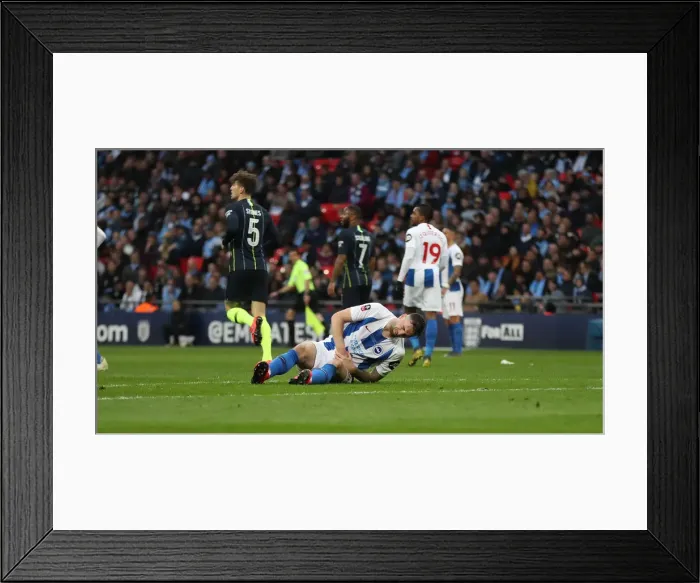 Framed Print : Emirates FA Cup Semi-Final: Manchester City vs. Brighton & Hove Albion Showdown at Wembley Stadium (06.04.19) Framed Print : Emirates FA Cup Semi-Final: Manchester City vs. Brighton & Hove Albion Showdown at Wembley Stadium (06.04.19)