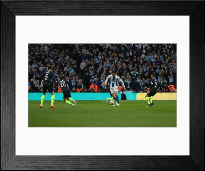 Framed Print : Emirates FA Cup Semi-Final: Manchester City vs. Brighton & Hove Albion Showdown at Wembley Stadium (06.04.19) Framed Print : Emirates FA Cup Semi-Final: Manchester City vs. Brighton & Hove Albion Showdown at Wembley Stadium (06.04.19)