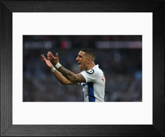 Framed Print : Manchester City vs. Brighton and Hove Albion: FA Cup Semi-Final Battle at Wembley Stadium (06APR19) Framed Print : Manchester City vs. Brighton and Hove Albion: FA Cup Semi-Final Battle at Wembley Stadium (06APR19)