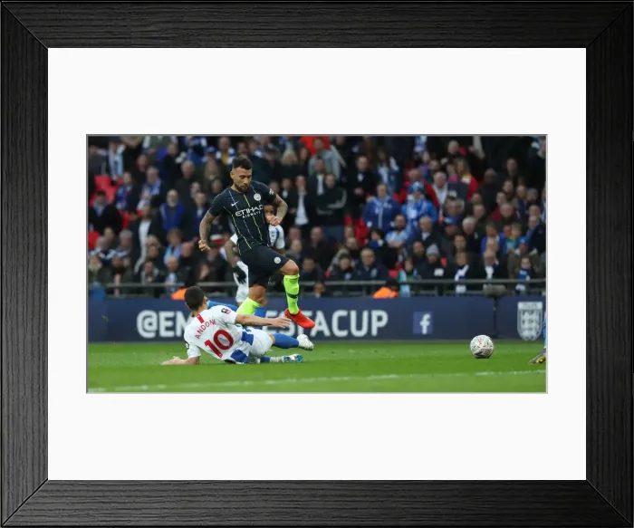 Framed Print : Emirates FA Cup Semi-Final: Manchester City vs. Brighton & Hove Albion Showdown at Wembley Stadium (06.04.19) Framed Print : Emirates FA Cup Semi-Final: Manchester City vs. Brighton & Hove Albion Showdown at Wembley Stadium (06.04.19)