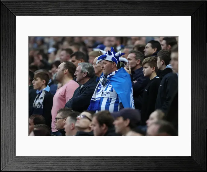 Framed Print : Emirates FA Cup Semi-Final: Manchester City vs. Brighton & Hove Albion Showdown at Wembley Stadium (06.04.19) Framed Print : Emirates FA Cup Semi-Final: Manchester City vs. Brighton & Hove Albion Showdown at Wembley Stadium (06.04.19)