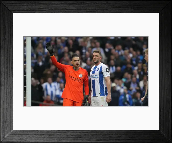 Framed Print : Emirates FA Cup Semi-Final: Manchester City vs. Brighton & Hove Albion Showdown at Wembley Stadium (06.04.19) Framed Print : Emirates FA Cup Semi-Final: Manchester City vs. Brighton & Hove Albion Showdown at Wembley Stadium (06.04.19)