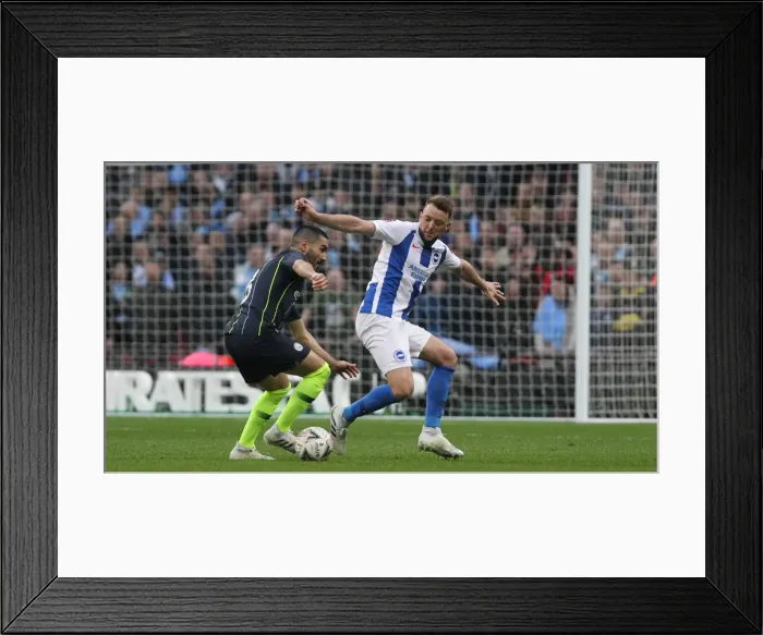 Framed Print : Manchester City vs. Brighton and Hove Albion: Emirates FA Cup Semi-Final Showdown at Wembley Stadium (06APR19) Framed Print : Manchester City vs. Brighton and Hove Albion: Emirates FA Cup Semi-Final Showdown at Wembley Stadium (06APR19)