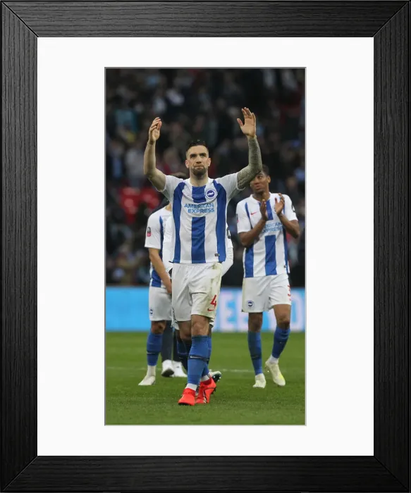 Framed Print : Manchester City vs. Brighton and Hove Albion: Emirates FA Cup Semi-Final Battle at Wembley Stadium (06APR19) Framed Print : Manchester City vs. Brighton and Hove Albion: Emirates FA Cup Semi-Final Battle at Wembley Stadium (06APR19)