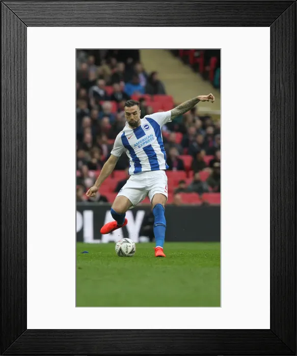 Framed Print : Manchester City vs. Brighton and Hove Albion: Emirates FA Cup Semi-Final Showdown at Wembley Stadium (06APR19) Framed Print : Manchester City vs. Brighton and Hove Albion: Emirates FA Cup Semi-Final Showdown at Wembley Stadium (06APR19)