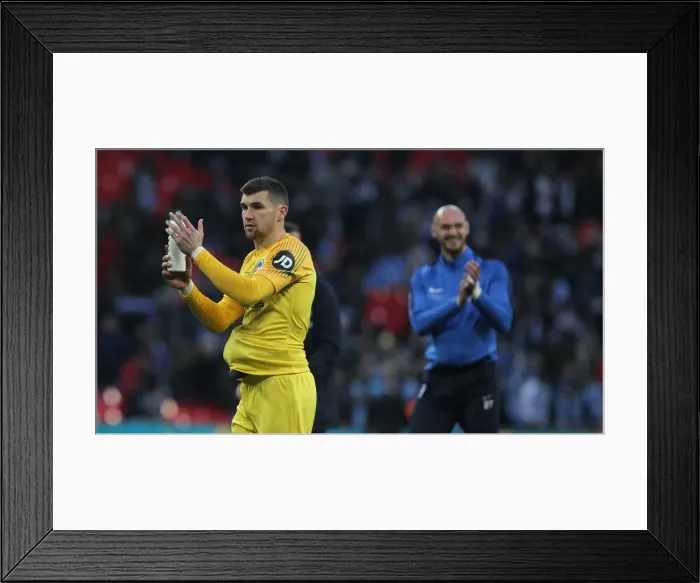 Framed Print : Manchester City vs. Brighton and Hove Albion: Emirates FA Cup Semi-Final Battle at Wembley Stadium (06APR19) Framed Print : Manchester City vs. Brighton and Hove Albion: Emirates FA Cup Semi-Final Battle at Wembley Stadium (06APR19)