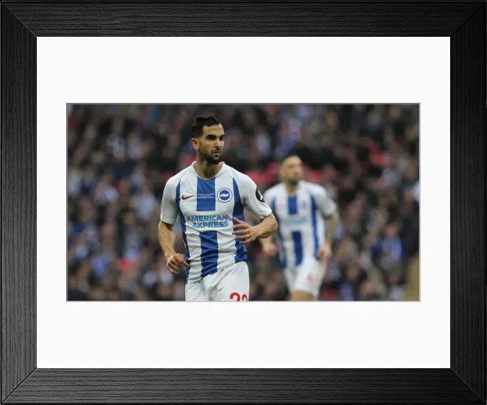 Framed Print : Manchester City vs. Brighton and Hove Albion: Emirates FA Cup Semi-Final Showdown at Wembley Stadium (06APR19) Framed Print : Manchester City vs. Brighton and Hove Albion: Emirates FA Cup Semi-Final Showdown at Wembley Stadium (06APR19)
