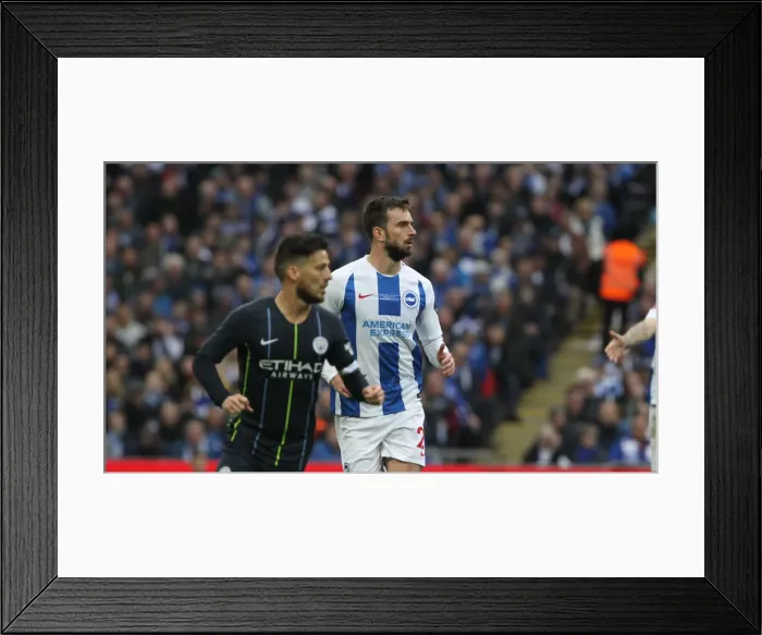 Framed Print : Manchester City vs. Brighton and Hove Albion: Emirates FA Cup Semi-Final Showdown at Wembley Stadium (06APR19) Framed Print : Manchester City vs. Brighton and Hove Albion: Emirates FA Cup Semi-Final Showdown at Wembley Stadium (06APR19)