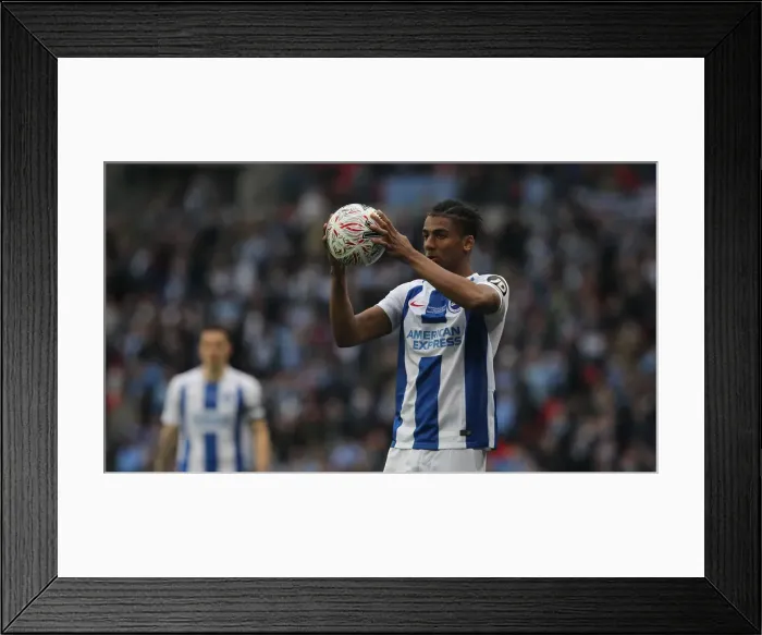 Framed Print : Manchester City vs. Brighton and Hove Albion: FA Cup Semi-Final Battle at Wembley Stadium (06APR19) Framed Print : Manchester City vs. Brighton and Hove Albion: FA Cup Semi-Final Battle at Wembley Stadium (06APR19)