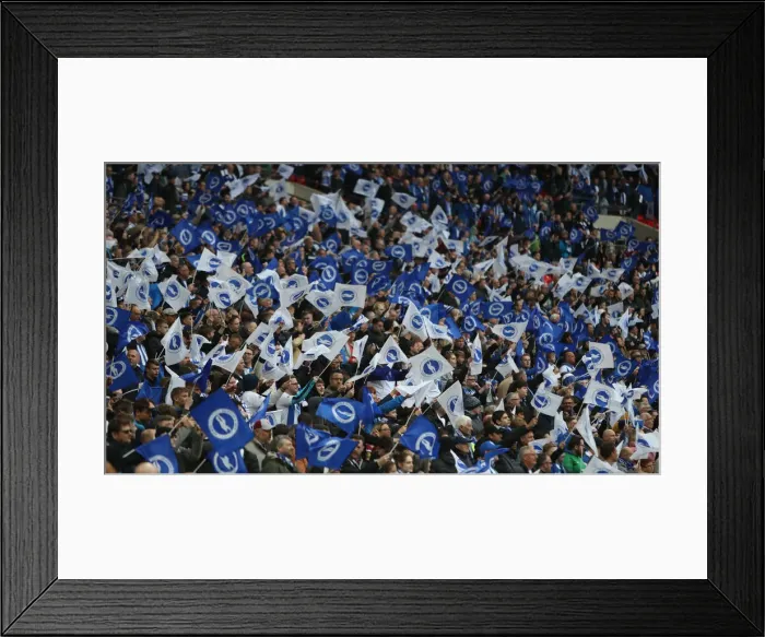 Framed Print : FA Cup Semi-Final Showdown: Manchester City vs. Brighton and Hove Albion at Wembley Stadium (06APR19) Framed Print : FA Cup Semi-Final Showdown: Manchester City vs. Brighton and Hove Albion at Wembley Stadium (06APR19)