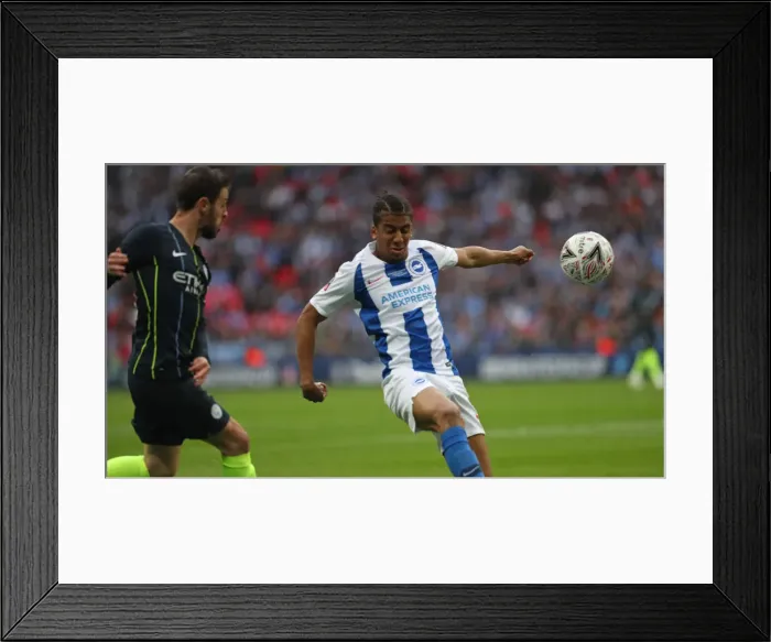 Framed Print : Manchester City vs. Brighton and Hove Albion: Emirates FA Cup Semi-Final Battle at Wembley Stadium (06APR19) Framed Print : Manchester City vs. Brighton and Hove Albion: Emirates FA Cup Semi-Final Battle at Wembley Stadium (06APR19)