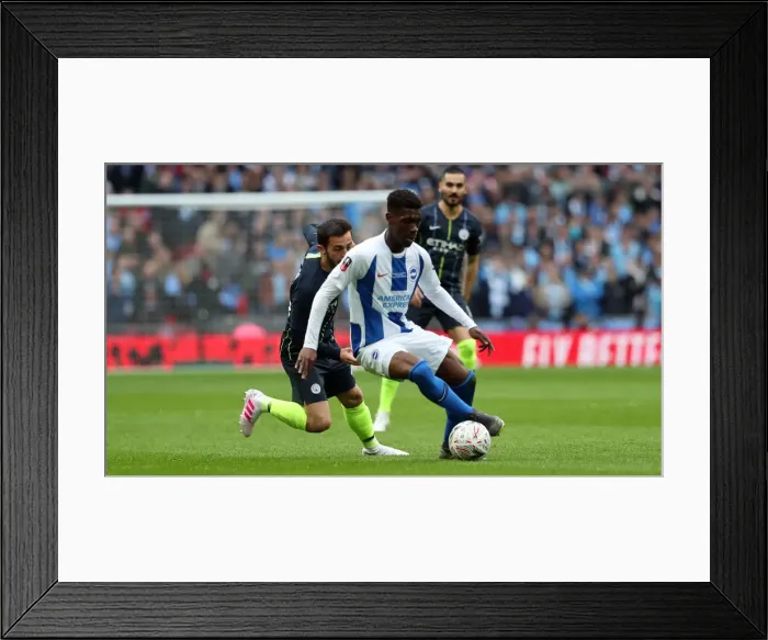 Framed Print : Emirates FA Cup Semi-Final: Manchester City vs. Brighton & Hove Albion Showdown at Wembley Stadium (06.04.19) Framed Print : Emirates FA Cup Semi-Final: Manchester City vs. Brighton & Hove Albion Showdown at Wembley Stadium (06.04.19)