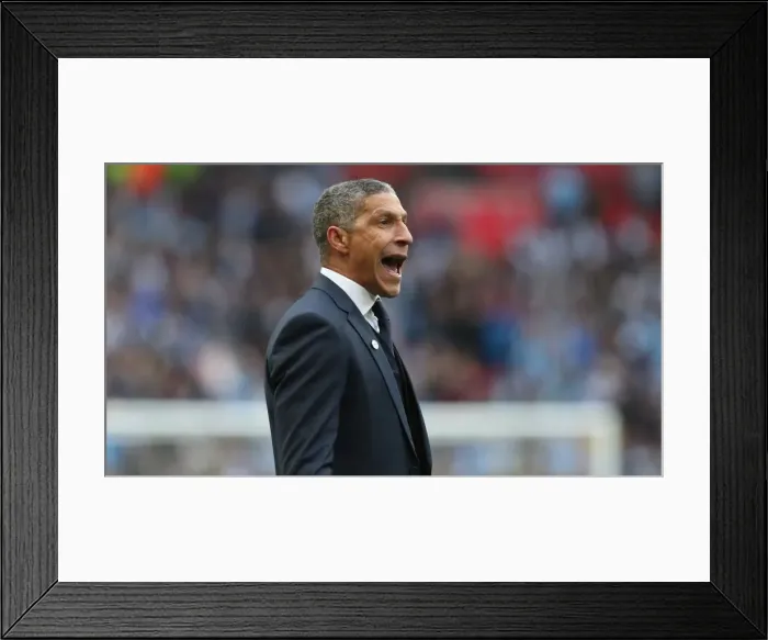 Framed Print : Emirates FA Cup Semi-Final: Manchester City vs. Brighton & Hove Albion Showdown at Wembley Stadium (06.04.19) Framed Print : Emirates FA Cup Semi-Final: Manchester City vs. Brighton & Hove Albion Showdown at Wembley Stadium (06.04.19)