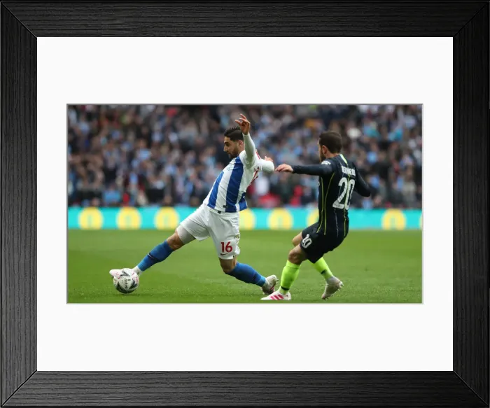 Framed Print : Emirates FA Cup Semi-Final: Manchester City vs. Brighton & Hove Albion Showdown at Wembley Stadium (06.04.19) Framed Print : Emirates FA Cup Semi-Final: Manchester City vs. Brighton & Hove Albion Showdown at Wembley Stadium (06.04.19)