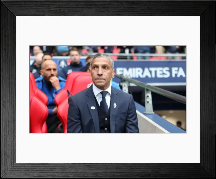 Framed Print : Emirates FA Cup Semi-Final: Manchester City vs. Brighton & Hove Albion at Wembley Stadium (06.04.19) Framed Print : Emirates FA Cup Semi-Final: Manchester City vs. Brighton & Hove Albion at Wembley Stadium (06.04.19)
