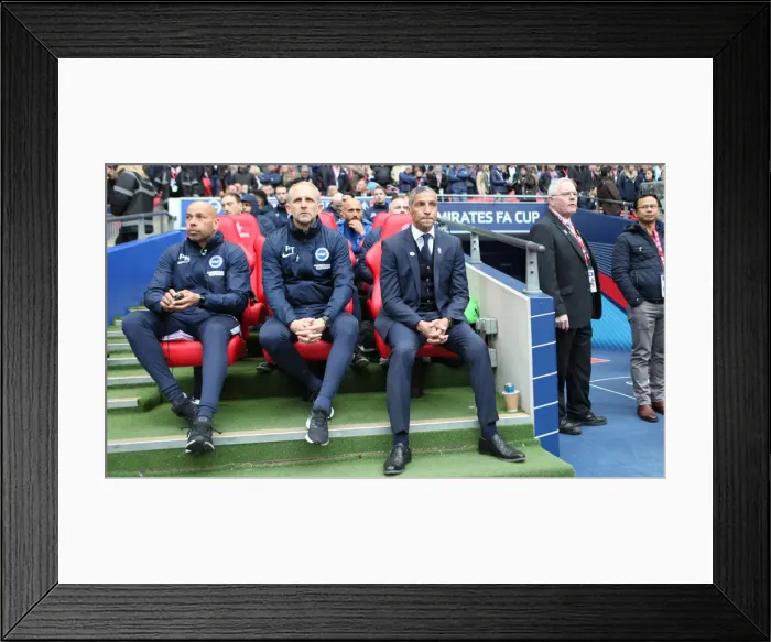 Framed Print : Emirates FA Cup Semi-Final: Manchester City vs. Brighton & Hove Albion Showdown at Wembley Stadium (06.04.19) Framed Print : Emirates FA Cup Semi-Final: Manchester City vs. Brighton & Hove Albion Showdown at Wembley Stadium (06.04.19)