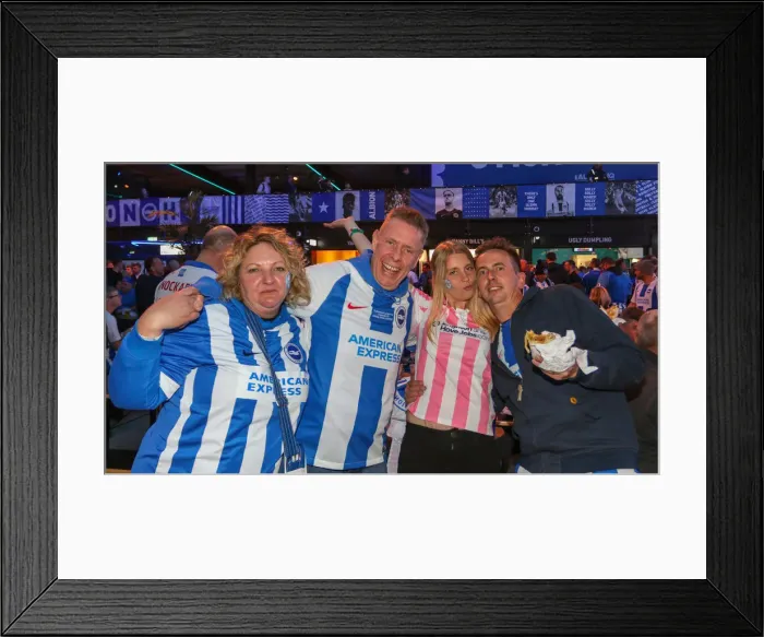 Framed Print : Manchester City vs. Brighton and Hove Albion: FA Cup Semi-Final Battle at Wembley Stadium (06APR19) Framed Print : Manchester City vs. Brighton and Hove Albion: FA Cup Semi-Final Battle at Wembley Stadium (06APR19)