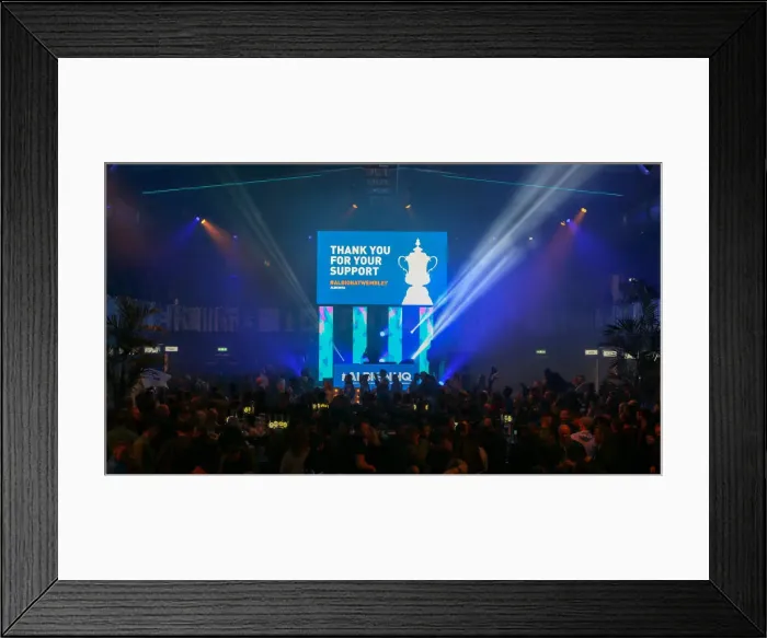 Framed Print : Manchester City vs. Brighton and Hove Albion: FA Cup Semi-Final Battle at Wembley Stadium (06APR19) Framed Print : Manchester City vs. Brighton and Hove Albion: FA Cup Semi-Final Battle at Wembley Stadium (06APR19)
