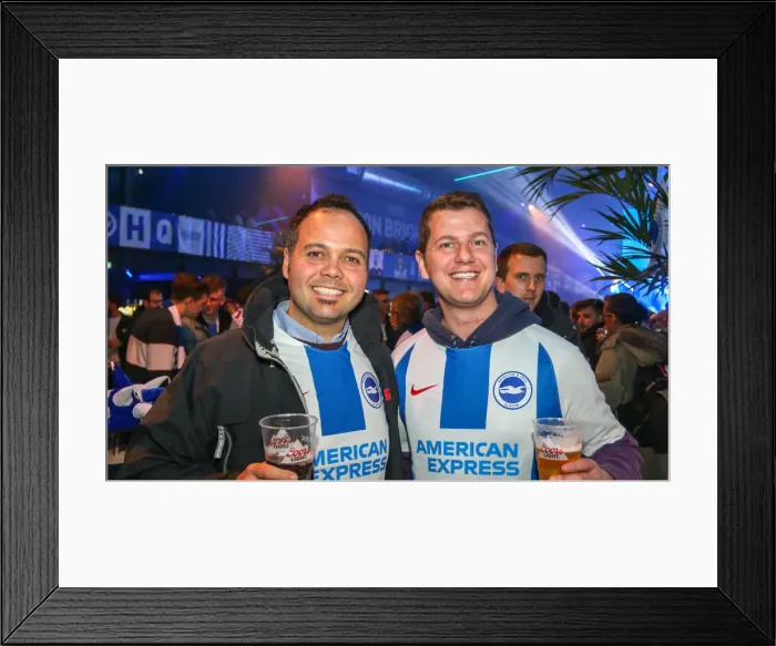 Framed Print : Manchester City vs. Brighton and Hove Albion: FA Cup Semi-Final Showdown at Wembley Stadium (06APR19) Framed Print : Manchester City vs. Brighton and Hove Albion: FA Cup Semi-Final Showdown at Wembley Stadium (06APR19)