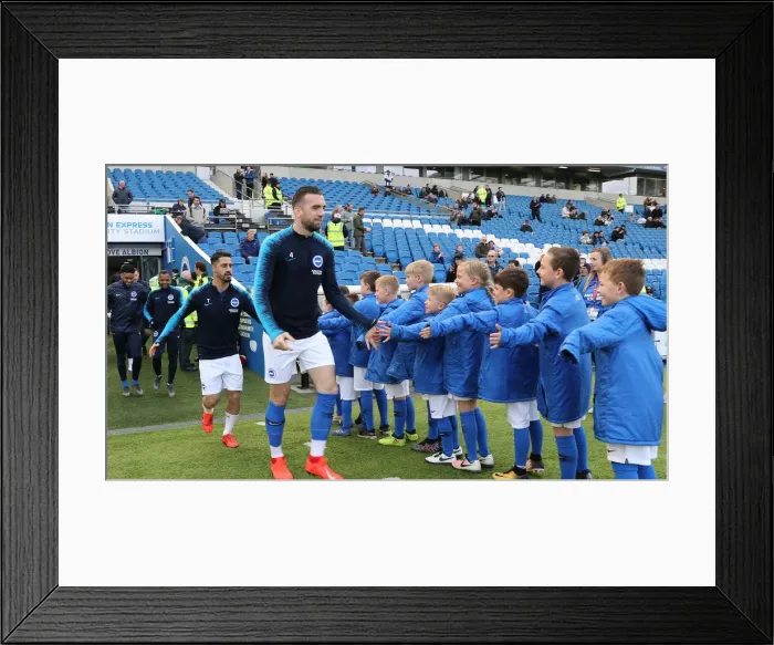 Framed Print : Premier League Showdown: Brighton & Hove Albion vs Bournemouth (13APR19) - American Express Community Stadium Framed Print : Premier League Showdown: Brighton & Hove Albion vs Bournemouth (13APR19) - American Express Community Stadium