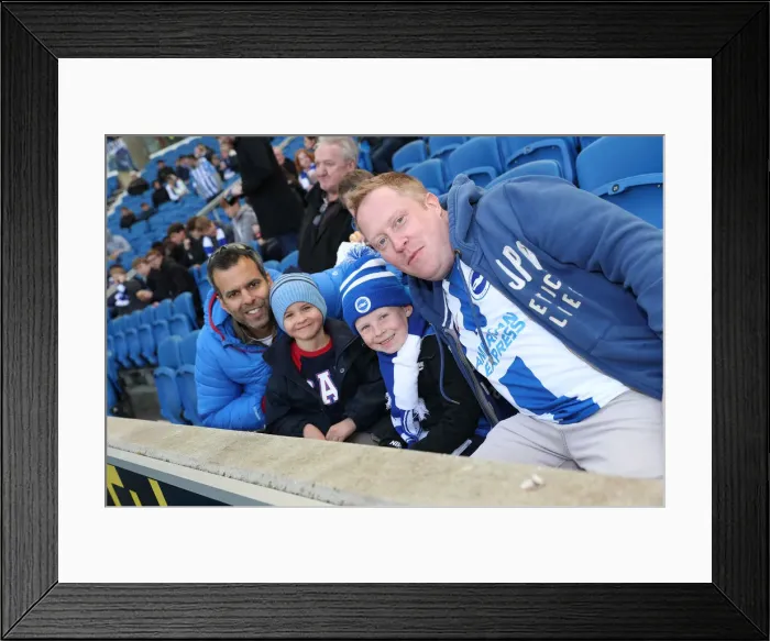 Framed Print : Brighton and Hove Albion vs. Bournemouth: Premier League Battle at American Express Community Stadium (13APR19) Framed Print : Brighton and Hove Albion vs. Bournemouth: Premier League Battle at American Express Community Stadium (13APR19)