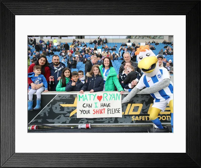 Framed Print : Brighton and Hove Albion vs Bournemouth: Premier League Showdown at American Express Community Stadium (13APR19) Framed Print : Brighton and Hove Albion vs Bournemouth: Premier League Showdown at American Express Community Stadium (13APR19)