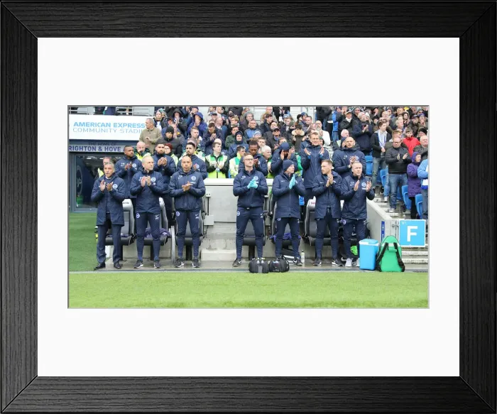 Framed Print : Brighton and Hove Albion vs Bournemouth: Premier League Showdown at American Express Community Stadium (13APR19) Framed Print : Brighton and Hove Albion vs Bournemouth: Premier League Showdown at American Express Community Stadium (13APR19)